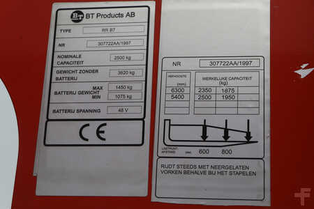 Reach Truck 1997  BT RR B7 (4)