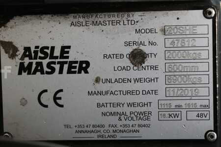 Elektryczne 4-kołowe 2019  Aisle Master 20SHE (4)
