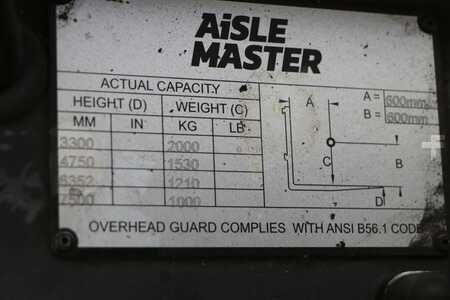 Elektryczne 4-kołowe 2019  Aisle Master 20SHE (5)