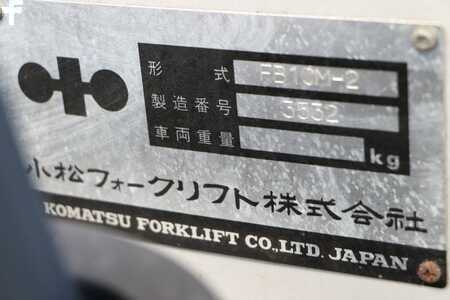 Elektro 3 Rad 1988  Komatsu FB10M-2 (4)