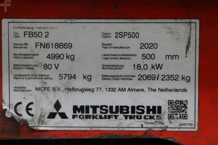 Elektro 4 Rad 2020  Mitsubishi FB50 2 (4)