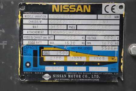 Elektro čtyřkolový VZV 2009  Nissan Q02L25CU (4)