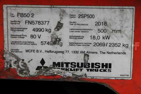 Elektro 4 Rad 2018  Mitsubishi FB50 2 (4)