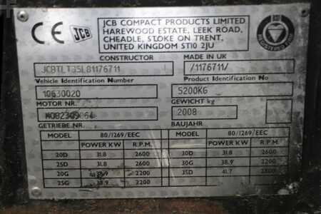 Telescopic forklift rigid 2008  JCB TLT35D (4)