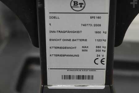 Wózek wysokiego podnoszenia 2005  BT SPE160 (4)