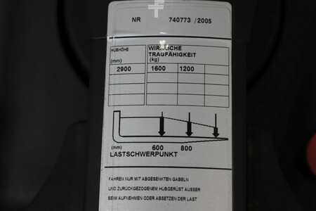 Wózek wysokiego podnoszenia 2005  BT SPE160 (5)