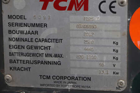 Elektro čtyřkolový VZV 2012  TCM FB25-7 (4)