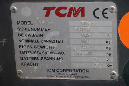 Elektro čtyřkolový VZV 2012  TCM FB25-7 (4)