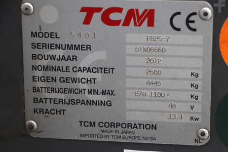 Elektro čtyřkolový VZV 2012  TCM FB25-7 (4)