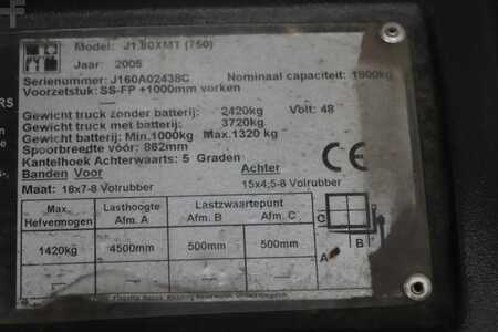 Sähkö - 3 pyör 2005  Hyster J1.80XMT (4)