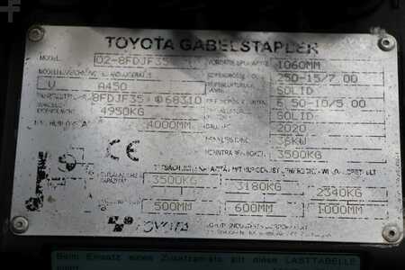 Carrelli elevatori diesel 2020  Toyota 02-8FDJF35 (4)