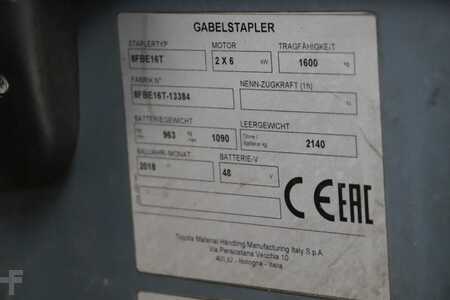 Sähkö - 3 pyör 2018  Toyota 8FBE16T (4)