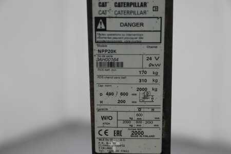 Wózki niskiego podnoszenia 2000  CAT Lift Trucks NPP20K (4)