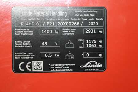 Työntömastotrukki 2020  Linde R14HD-01 (4)