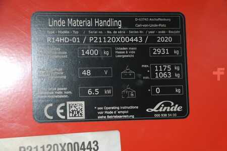 Työntömastotrukki 2020  Linde R14HD-01 (4)