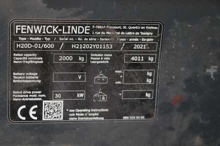 Chariots élévateurs diesel 2021  Linde H20D-01/600 (4)