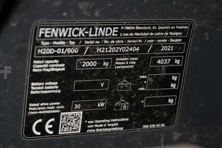 Chariots élévateurs diesel 2021  Linde H20D-01/600 (4)