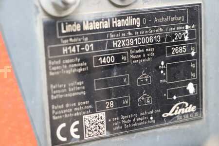 Empilhador a gás 2012  Linde H14T-01 (4)