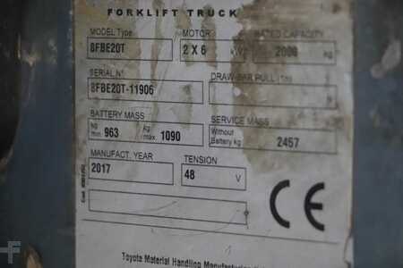 Elektrisk- 3 hjul 2017  Toyota 8FBE20T (4)