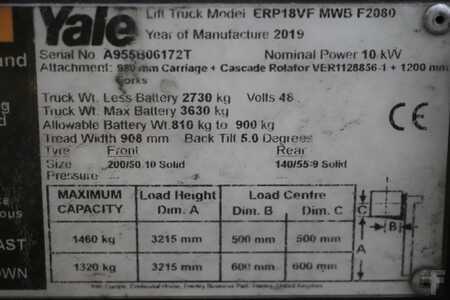 Elektrisk- 4 hjul 2019  Yale ERP18VF (4)