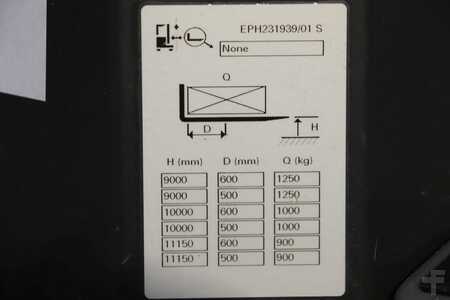 Vertikal ordreplukker 2021  Unicarriers EPH125DTFVI1050 (8)