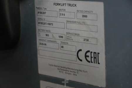 Elektrisk- 3 hjul 2020  Toyota 8FBE20T (4)