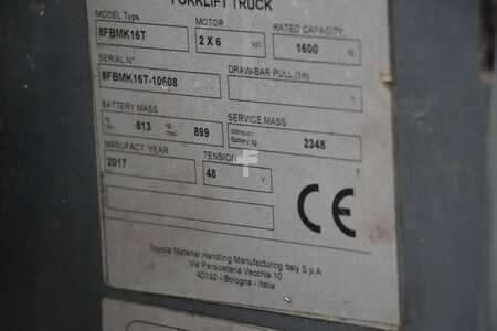 Elektro 4 Rad 2017  Toyota 8FBMK16T (4)