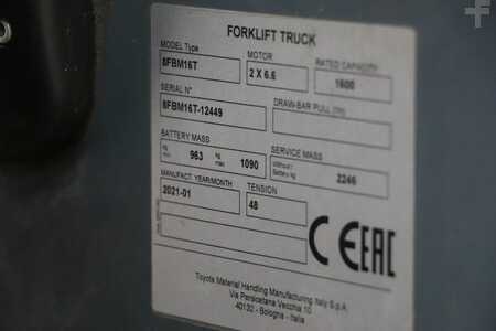 Elektro 4 Rad 2021  Toyota 8FBM16T (4)