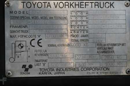 Diesel gaffeltruck 2002  Toyota 02-7FD35 (4)