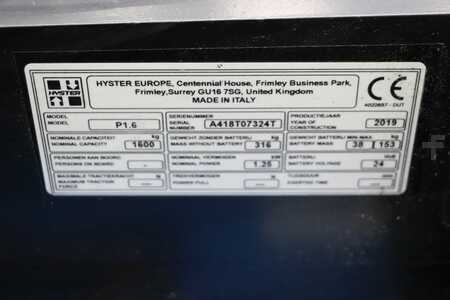 El-pallevogn 2019  Hyster P1.6 (4)