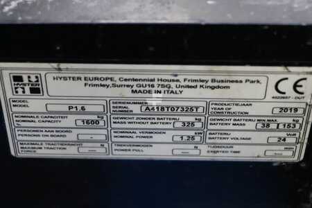 El-pallevogn 2019  Hyster P1.6 (4)