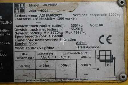 Elektro 4 Rad 2001  Hyster J3.20XM (4)