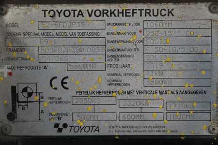 Carretilla elevadora diésel 2019  Toyota 52-8FDJF35 (4)