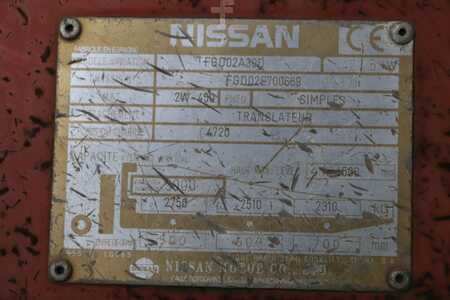Dieseltrukki 2000  Nissan FGD02A30Q (4)