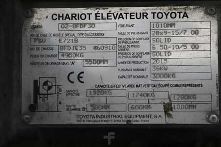 Diesel truck 2015  Toyota 02-8FDF30 (4)