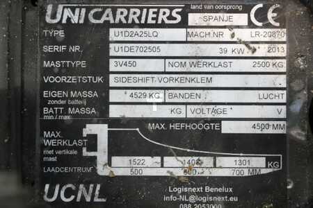 Chariots élévateurs GPL 2013  Unicarriers U1D2A25LQ (4)