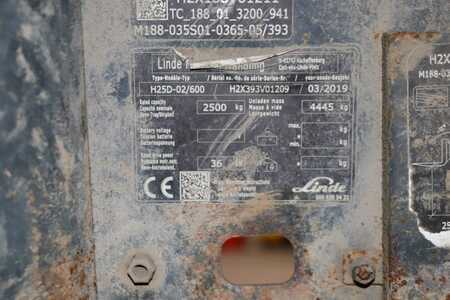 Chariots élévateurs diesel 2019  Linde H25D-02/600 (4)