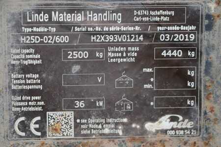 Chariots élévateurs diesel 2019  Linde H25D-02/600 (4)