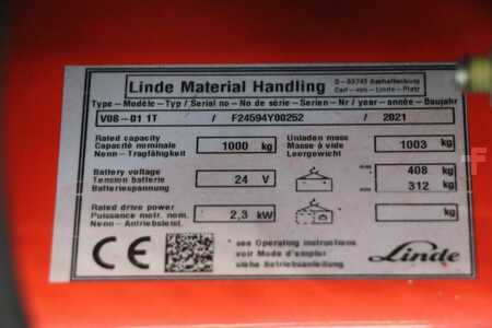 Horizontální vychystávací vozík 2021  Linde V08-01 1T (4)