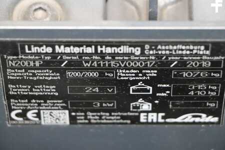 Horizontální vychystávací vozík 2019  Linde N20DHP (4)