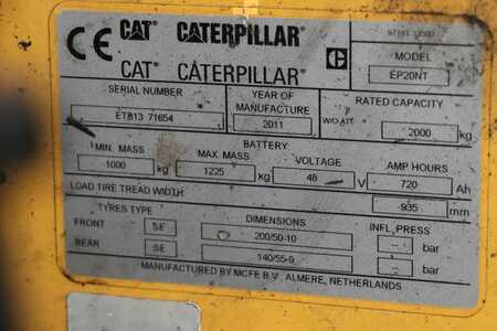 Elektrisk- 3 hjul 2011  CAT Lift Trucks EP20NT (4)