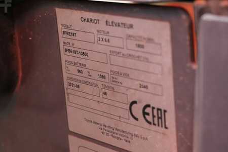 Elektromos 3 kerekű 2021  Toyota 8FBE18T (4)