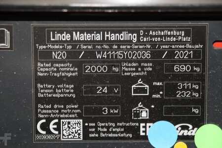 Horisontal ordreplukker 2021  Linde N20 (4)