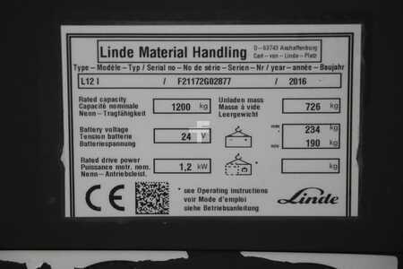 Hochhubwagen 2016  Linde L12 I (4)