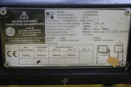 Sähkö - 4 pyör 2013  Hyster J1.8XN (4)