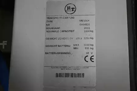 Vertical order pickers 2016  BT OME100H (2)