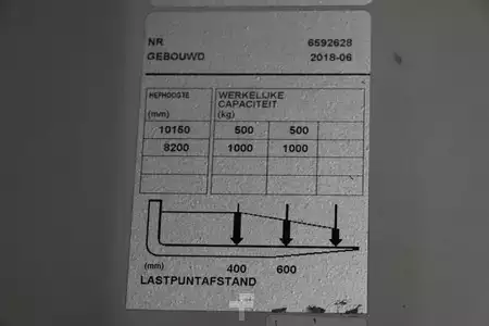 Vertical order pickers 2018  BT OME100H (3)