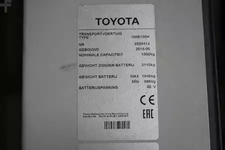 Vertical order pickers 2018  BT OME100H (2)