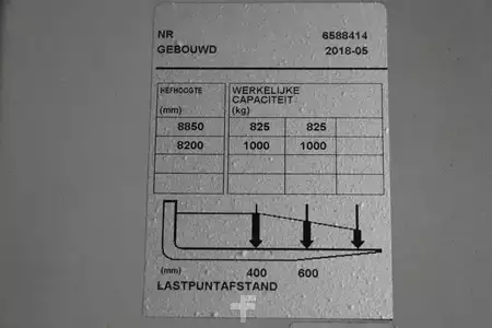 Vertical order pickers 2018  BT OME100H (3)