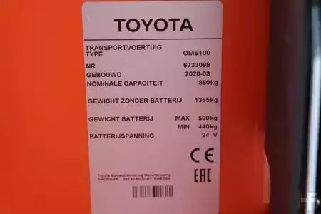 Horizontální vychystávací vozík 2020  Toyota OME100 (4)